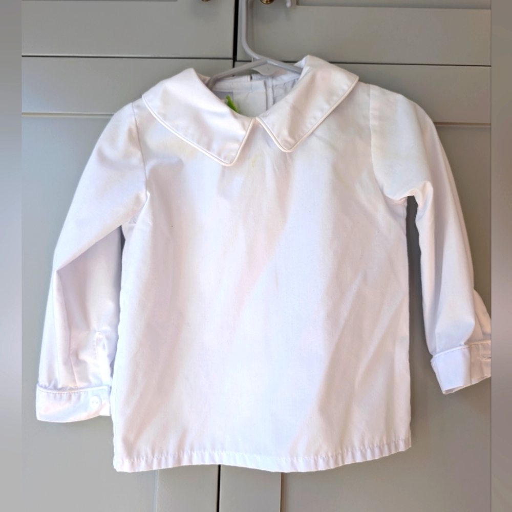 Classic whimsy Peter Pan collar shirt